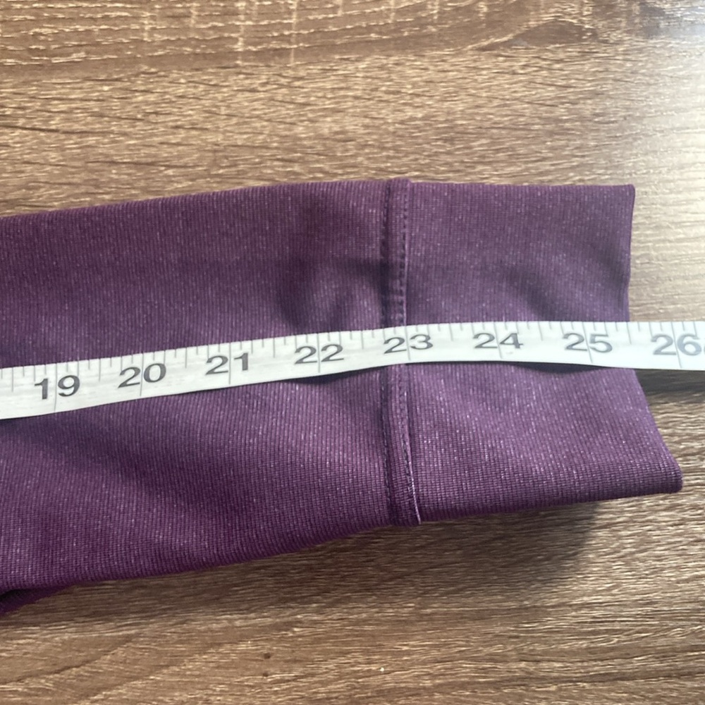 EUC Medium Ogio Sweatshirt Mens Large Ace Purple 1/4 Zip Stretch W/Golfweek Logo - Picture 5 of 7